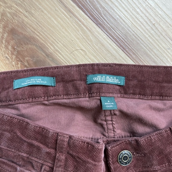 💗brown velvet bootcut pants - Picture 4 of 5